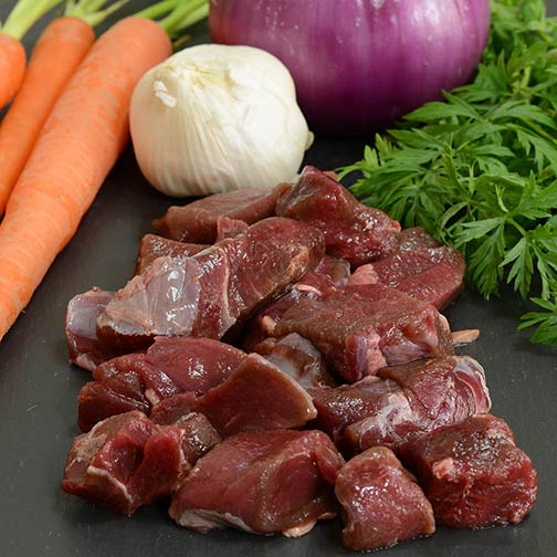 Elk Stew Meat, Diced Photo [1]