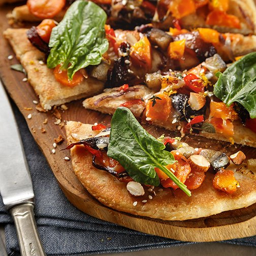 Fall Harvest Veggie and Bacon Pizza Recipe | Steaks and Game Photo [1]