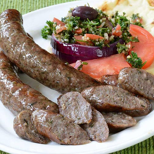 Lamb Sausage with Oregano, Garlic, White Wine Photo [1]