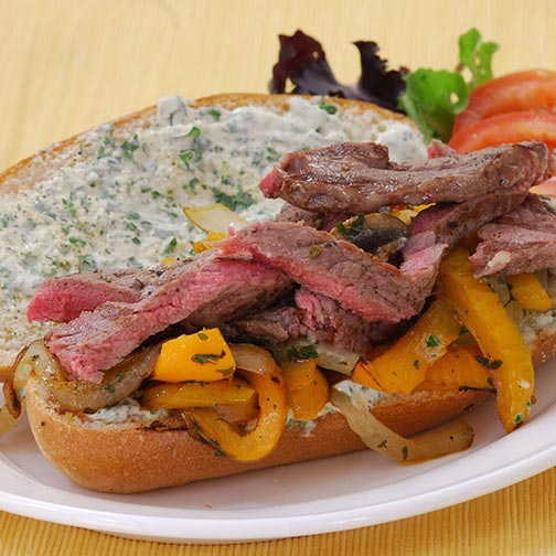 Rib Eye Steak Sandwich Recipe Photo [1]