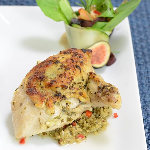 Seared Jidori Chicken Breasts In Recipe Photo [1]