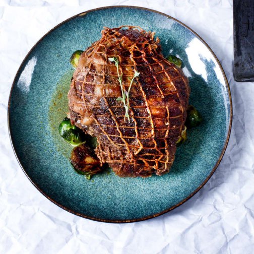 Wild Boar Shoulder, Boneless, Rolled and Netted Photo [1]